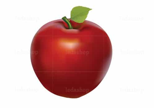 وکتور سیب سفره هفت سین